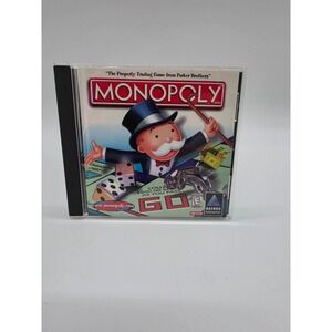 Monopoly PC CD-ROM 1999 Hasbro Interactive Windows 95 98 Vintage Video Game